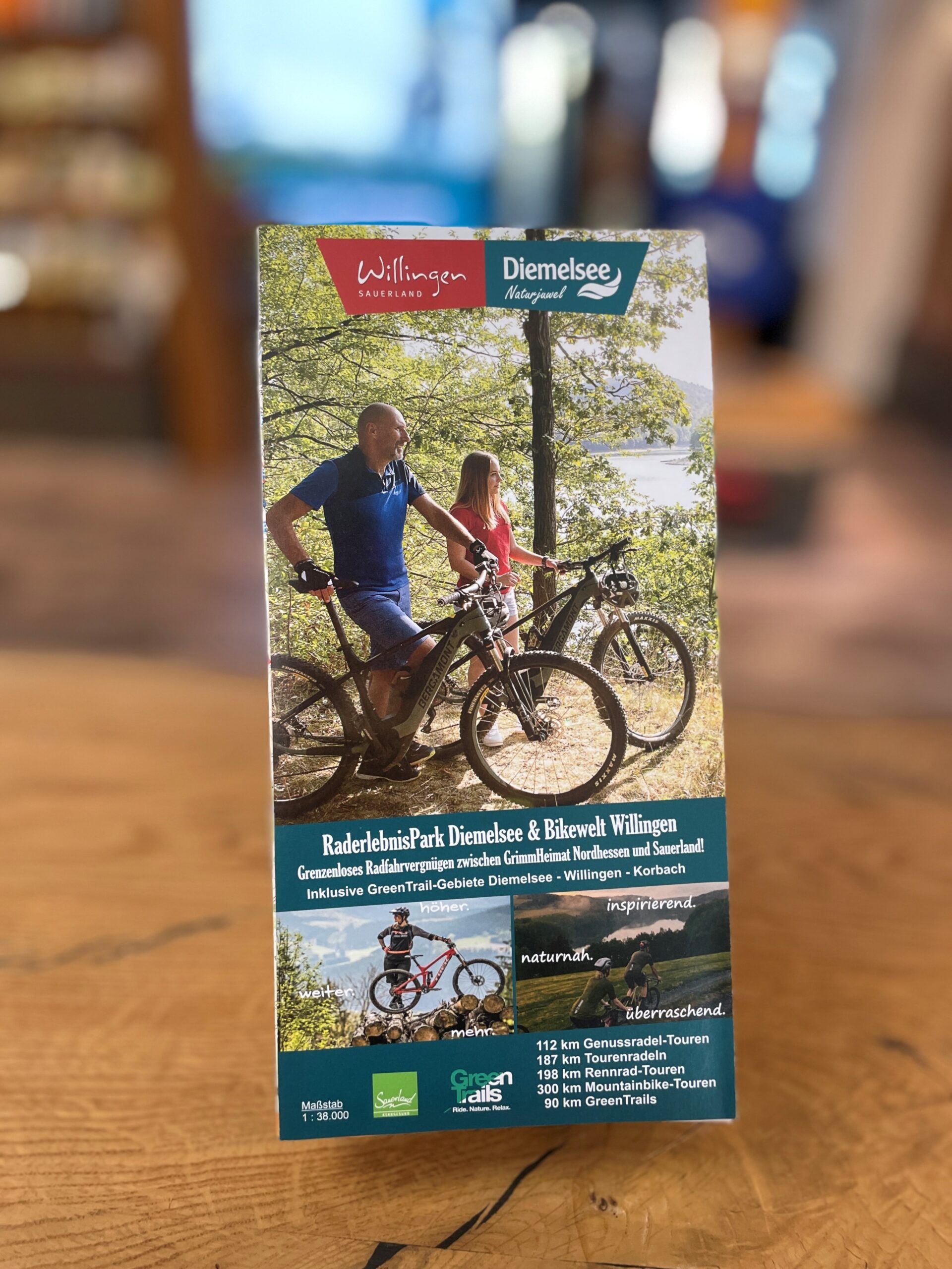 Radkarte Diemelsee und Willingen